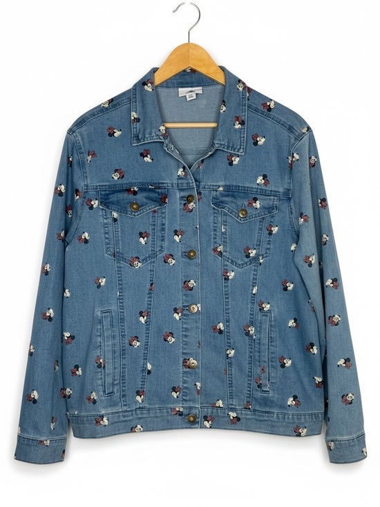 Disney Other - Disney Parks Minnie Mouse Denim Jacket XL